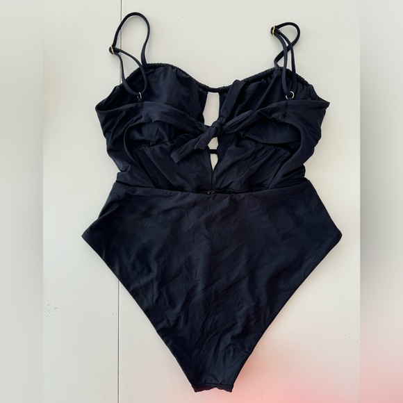 NWT BECCA BY REBECCA VIRTUE Color Code 1PC Plunge Swimsuit - Picture 8 of 15